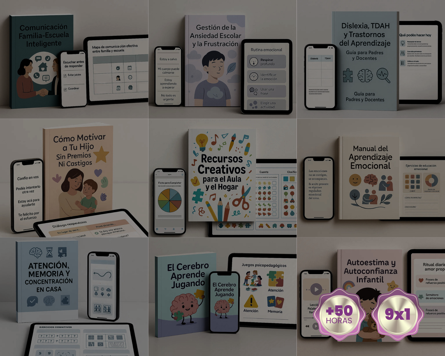 [9x1] Psicopedagogía para Todos: Pack Exclusivo 2025