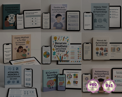 [9x1] Psicopedagogía para Todos: Pack Exclusivo 2025