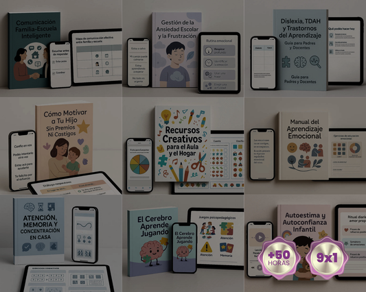 [9x1] Psicopedagogía para Todos: Pack Exclusivo 2025